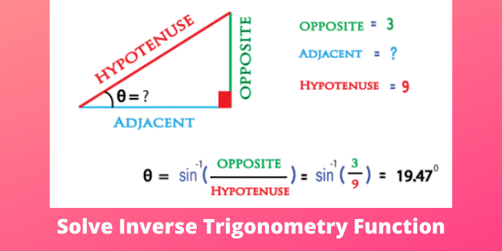 Solve Inverse Trigonometry Functions